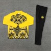 Dortmund Tracksuits Long Sleeve Soccer Training Uniforms Yellow Camouflage