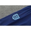 England Tracksuits Long Sleeve Soccer Training Uniforms Light Blue
