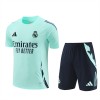 FC Real Madrid Adult Short Sleeve Training Suit Green