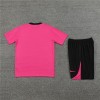 Chelsea Adult Short Sleeve Training Suit Pink for Soccer Fans
