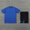Barcelona Adult Short Sleeve Training Suit for Barcelona Fan Blue
