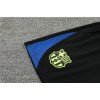 Barcelona Adult Short Sleeve Training Suit for Barcelona Fan Blue