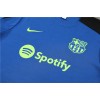 Barcelona Adult Short Sleeve Training Suit for Barcelona Fan Blue