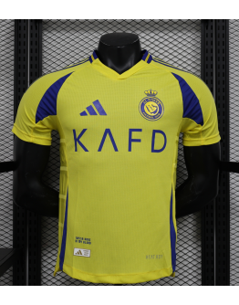 Riyadh Victory 2024/25 Home Replica Custom Jersey for Ronaldo fan - Yellow