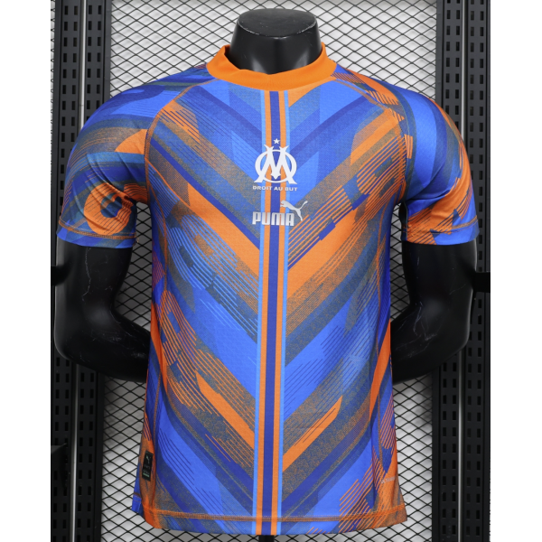 Marseille 2024/25 Away Replica Custom Jersey Football Jerseys- Flow-Color