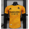 Real Madrid 2024/25 Away Replica Custom Jersey Champions League Jerseys- Yellow