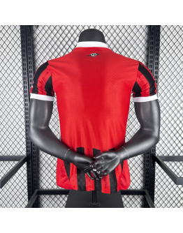 AC Milan 2024/25 Home Replica Soccer Jersey Custom Jersey Champions League Jerseys- Red