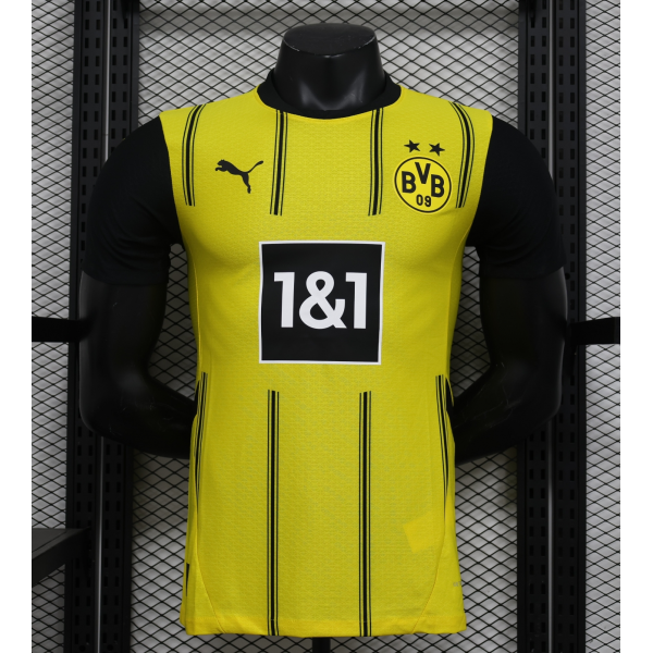 Dortmund 2024/25 Home Replica Custom Jerseys - Yellow