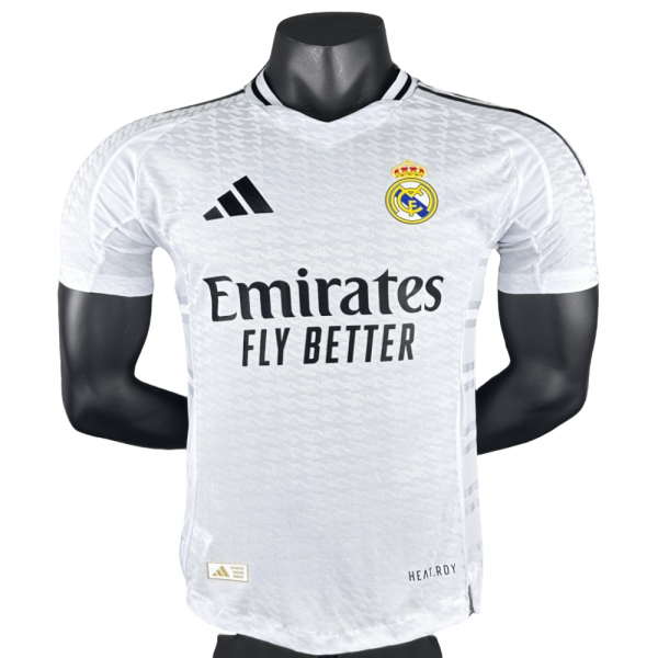 Real Madrid 2024/25 Home Replica Custom Jersey - White