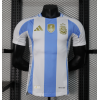 Argentina 2024/25 Home Replica Custom Jersey Soccer Jerseys for Messi fan- White