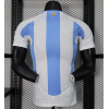 Argentina 2024/25 Home Replica Custom Jersey Soccer Jerseys for Messi fan- White