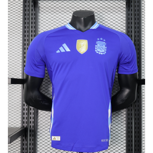 Argentina 2024/25 Away Replica Custom Jersey for Messi fans - Blue