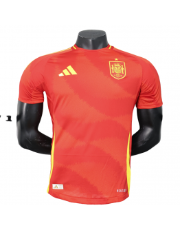 Spain 2024/25 Home Replica Custom Jersey - Red