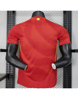 Spain 2024/25 Home Replica Custom Jersey - Red