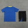 Inter Milan Adult Short Sleeve Training Suit Blue for Soccer Fans