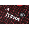 Manchester United Adult Short Sleeve Training Suit Football Shirt Red