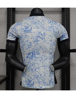 Portugal 2024/25 Away Replica Custom Jersey Ronaldo Jersey- White