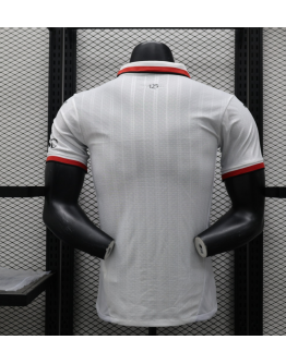 AC Milan 2024/25 Away Replica Custom Jersey for AC Milan fans- White