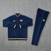 FCF 2025/26 Full Zip Jacket Long Sleeve Soccer Training Coat Dark Blue
