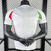 Italy 2024/25 Away Replica Custom Jersey  for Football Fans- White