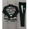 Portugal 2025/26 Tracksuits Long Sleeve Soccer Training Uniforms Green-Black