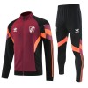 CA River Plate 2025/26 Full Zip Jacket Long Sleeve Soccer Training Coat Red