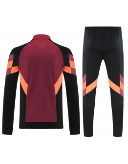 CA River Plate 2025/26 Full Zip Jacket Long Sleeve Soccer Training Coat Red