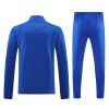 Manchester United 2025/26 Full Zip Jacket Long Sleeve Soccer Training Coat Blue