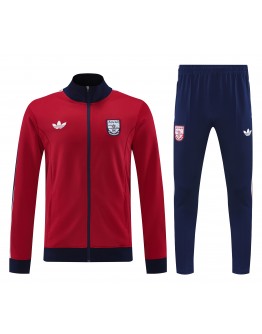 Arsenal 2025/26 Full Zip Jacket Long Sleeve Soccer Training Coat Red