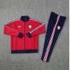 Arsenal 2025/26 Full Zip Jacket Long Sleeve Soccer Training Coat Red