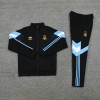Argentine Football Association AFA 2025/26 Full Zip Jacket Long Sleeve Soccer Training Coat Black