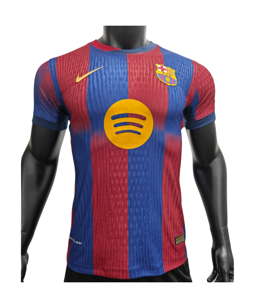 Barcelona 2025/26 Home Replica Custom Jersey - Red