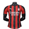 AC Milan 2025/26 Home Replica Soccer Jersey Custom Jersey Champions League Jerseys- Red