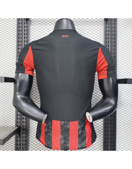 AC Milan 2025/26 Home Replica Soccer Jersey Custom Jersey Champions League Jerseys- Red