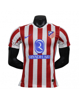 Atletico Madrid 2025/26 Home Replica Custom Jersey - Red