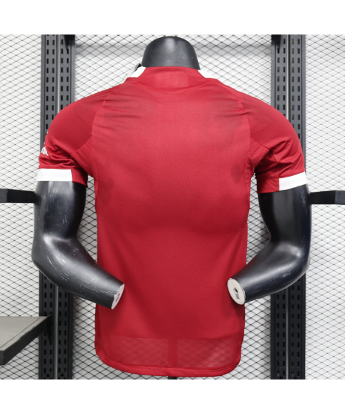 Liverpool FC 2025/26 Home Replica Custom Soccer Jerseys for Liverpool Fans- Red