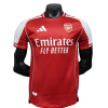 Arsenal 2025/26 Home Replica Custom Jersey Soccer Jersey for Arsenal FC Fans- Red
