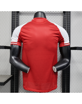 Arsenal 2025/26 Home Replica Custom Jersey Soccer Jersey for Arsenal FC Fans- Red