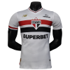 Sao Paulo 2025/26 Home Replica Custom Jersey Customize Soccer Jerseys- White