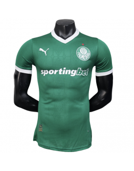 Palmeiras 2025/26 Home Replica Custom Jersey Customize Soccer Jerseys- Green