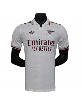 Arsenal FC 2025/26 Away Replica Custom Jerseys for Arsenal FC fans - White