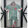 Atletico Madrid FC 2024/25 Home Kids Apparel Replica Custom Jerseys Youth uniforms - Light Green