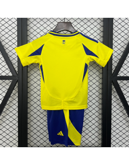Riyadh Victory FC 2024/25 Home Kids Apparel Replica Custom Jerseys Youth uniforms - Yellow