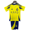 Riyadh Victory FC 2024/25 Home Kids Apparel Replica Custom Jerseys Youth uniforms - Yellow