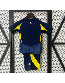 Riyadh Victory FC 2024/25 Away Kids Apparel Replica Custom Jerseys Youth uniforms - Blue