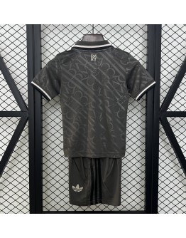 Real Madrid FC 2024/25 Away Kids Apparel Replica Custom Jerseys Youth uniforms - Grey