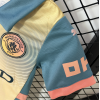Manchester City FC 2024/25 Away Kids Apparel Replica Custom Jerseys Youth uniforms - Color