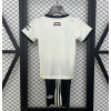 Manchester United FC 2024/25 Away Kids Apparel Replica Custom Jerseys Youth uniforms - White