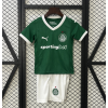 Palmeiras FC 2024/25 Home Kids Apparel Replica Custom Jerseys Youth uniforms - Green