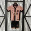 PSG FC 2024/25 Away Kids Apparel Replica Custom Jerseys Youth uniforms - Pink